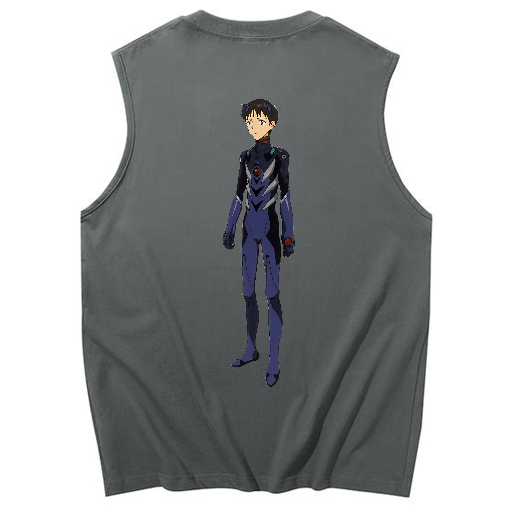 （画像用） EVA 新世紀エヴァンゲリオン コットン100％タンクトップ（背面プリント）